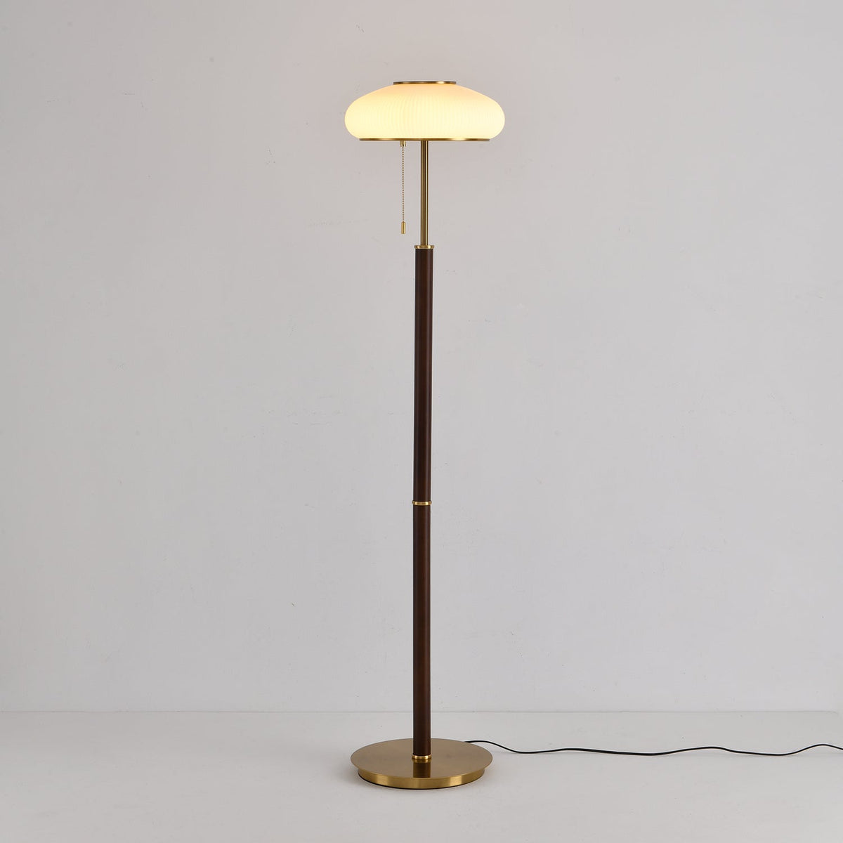 Reed Canopy Floor Lamp