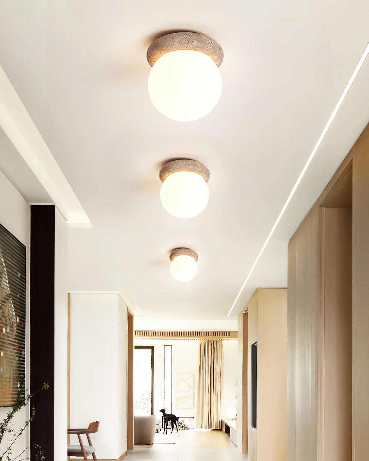 Cove Orb Ceiling Light