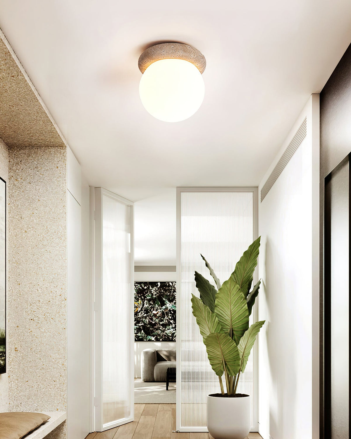 Cove Orb Ceiling Light