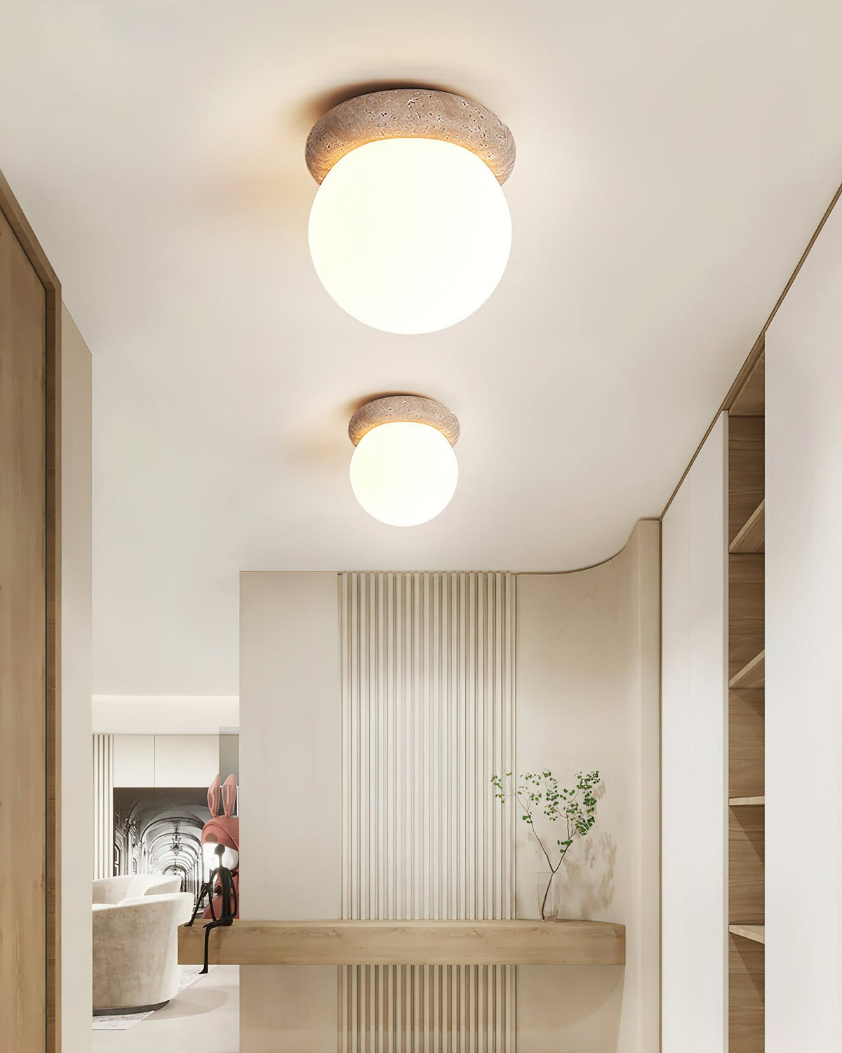 Cove Orb Ceiling Light