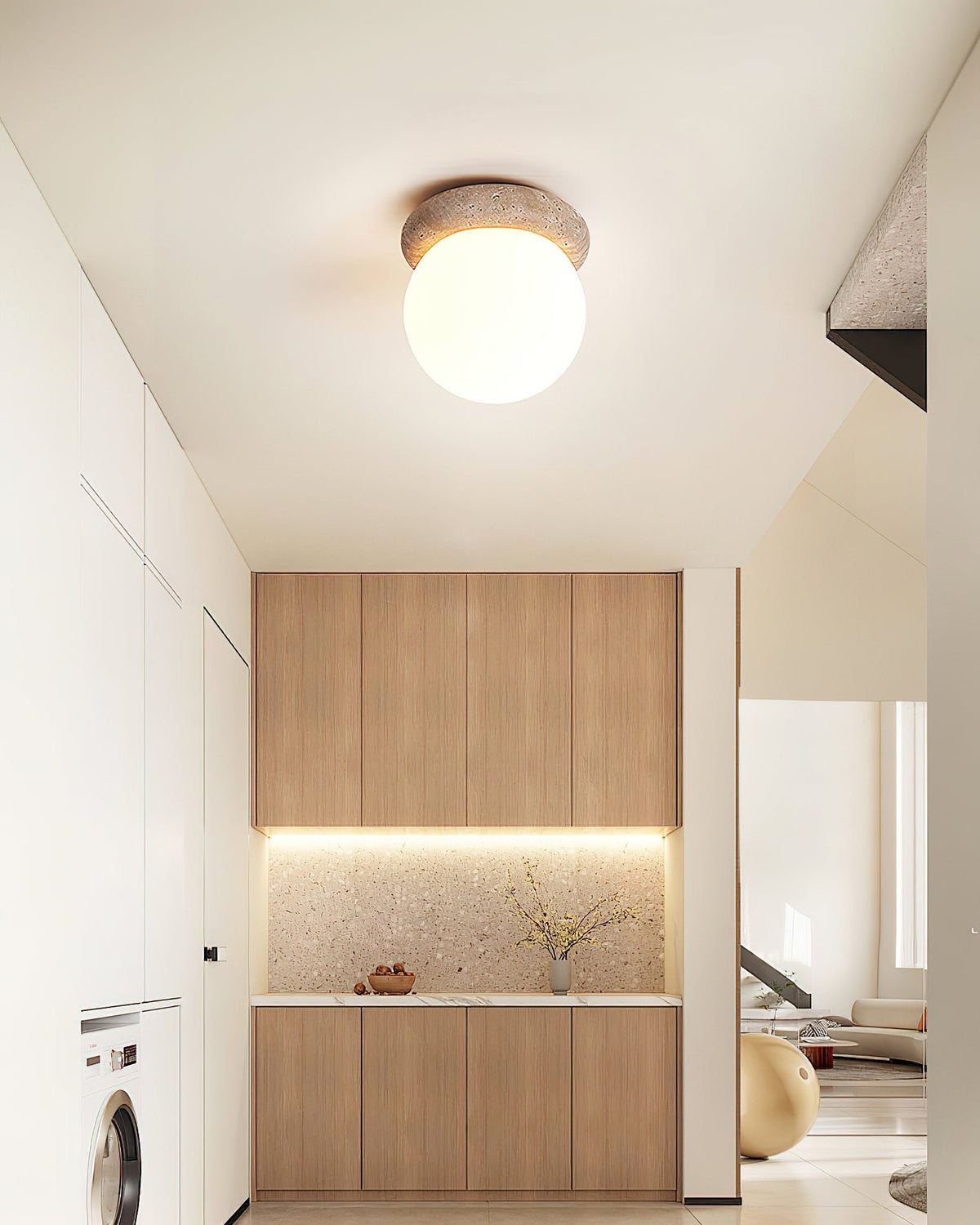Cove Orb Ceiling Light