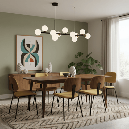 Smoke Linear Chandelier