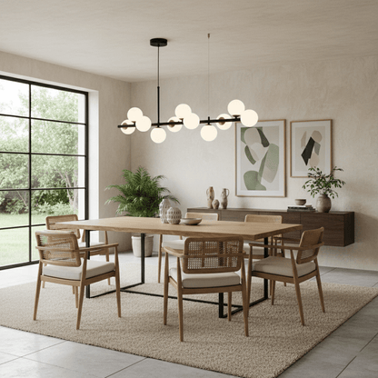Smoke Linear Chandelier