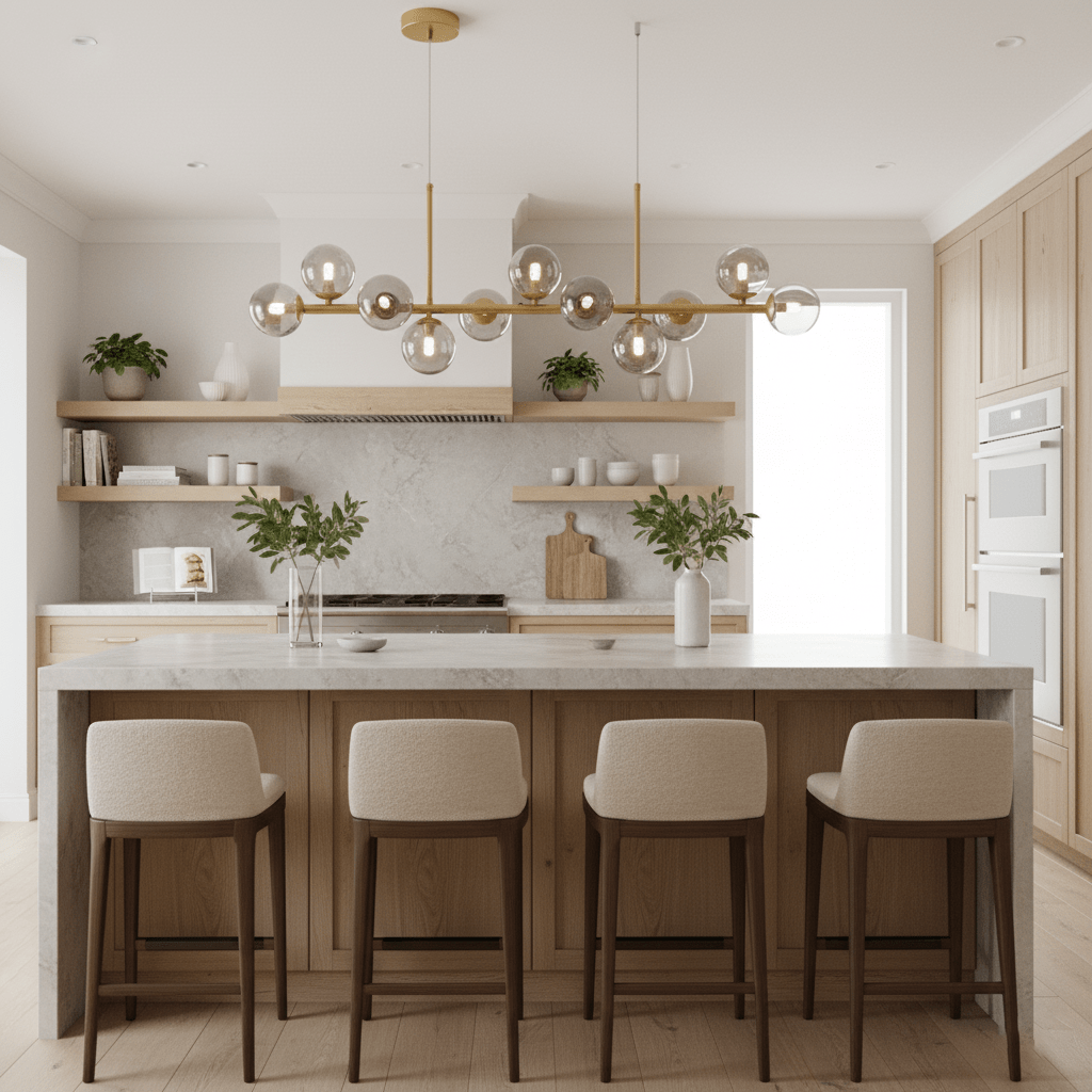 Smoke Linear Chandelier