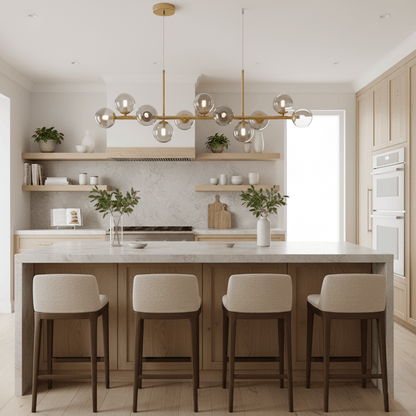 Smoke Linear Chandelier