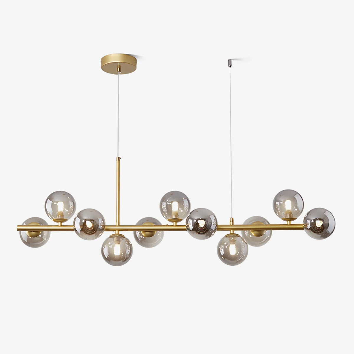 Smoke Linear Chandelier