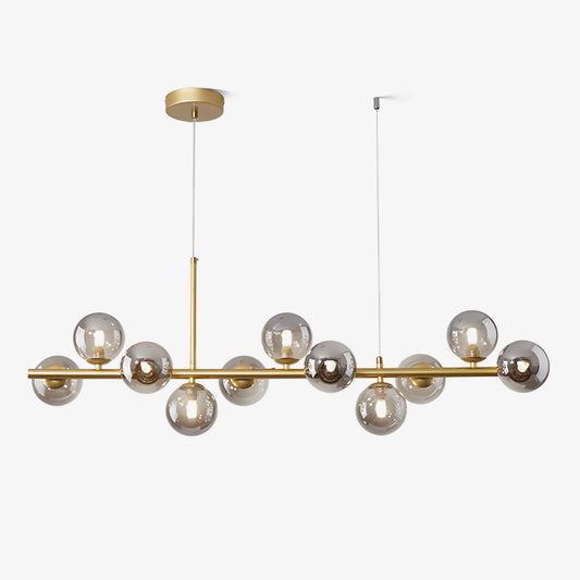 Smoke Linear Chandelier