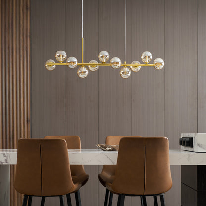 Smoke Linear Chandelier
