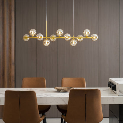 Smoke Linear Chandelier
