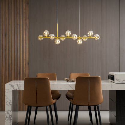 Smoke Linear Chandelier