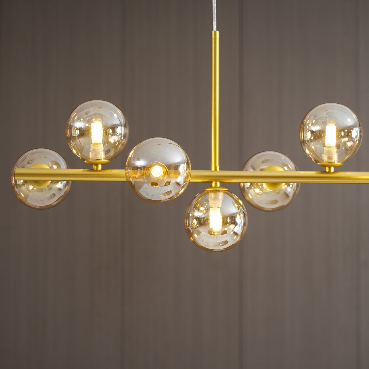 Smoke Linear Chandelier