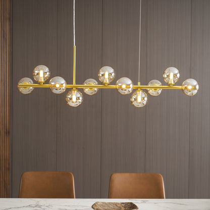 Smoke Linear Chandelier