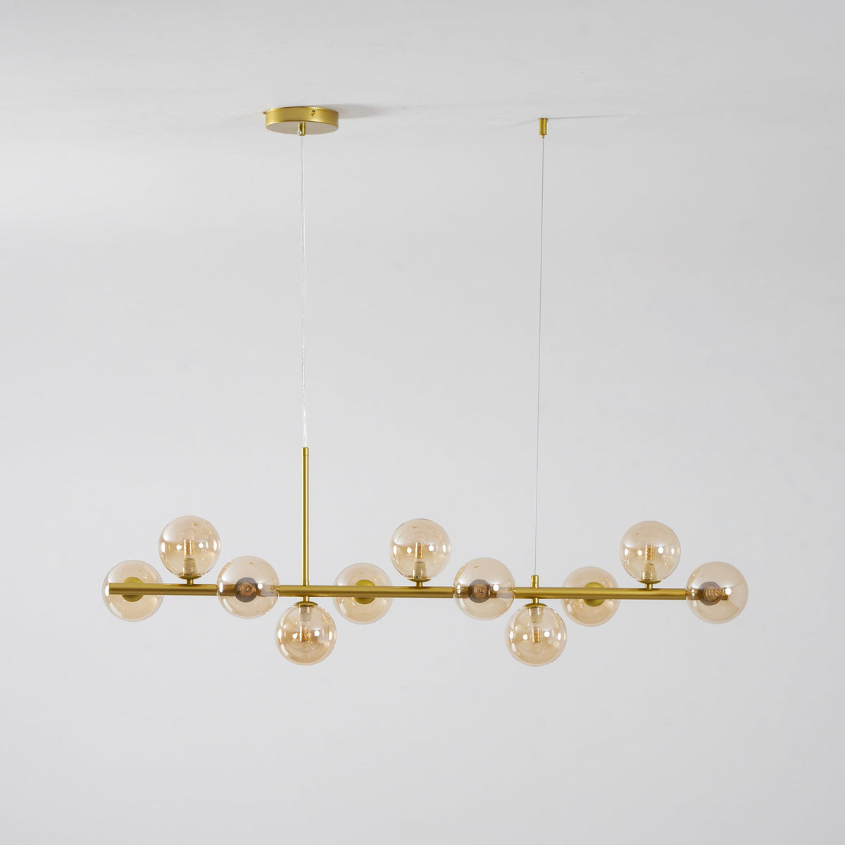 Smoke Linear Chandelier