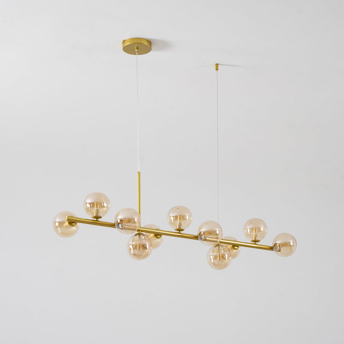 Smoke Linear Chandelier