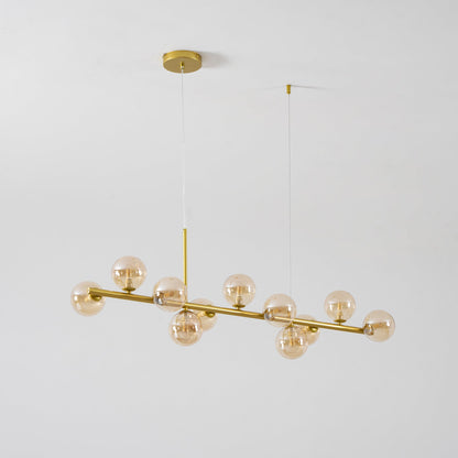 Smoke Linear Chandelier