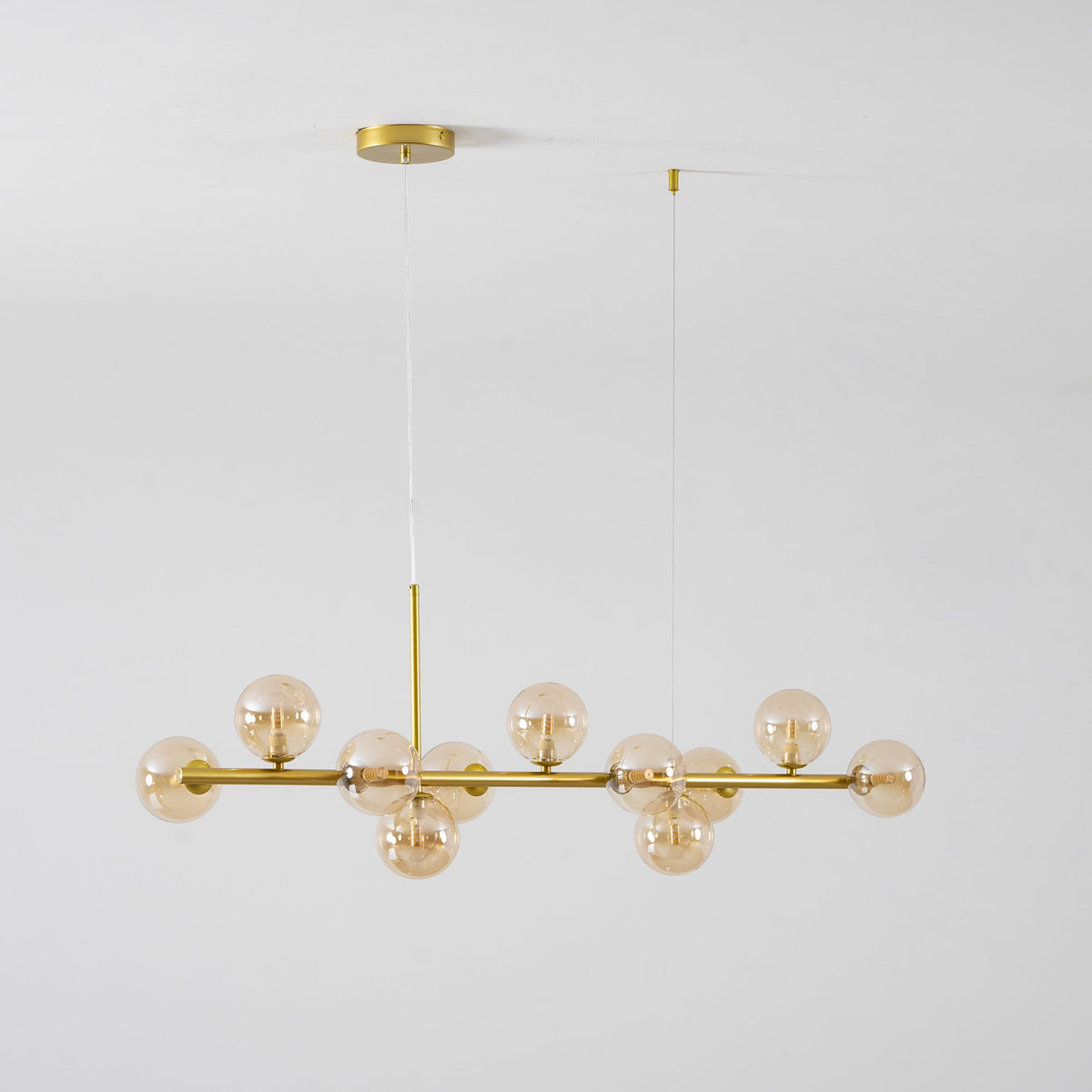 Smoke Linear Chandelier