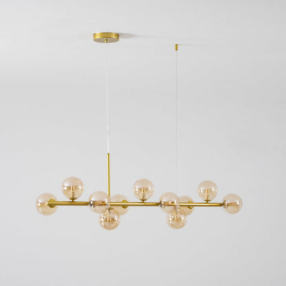 Smoke Linear Chandelier