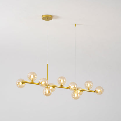 Smoke Linear Chandelier
