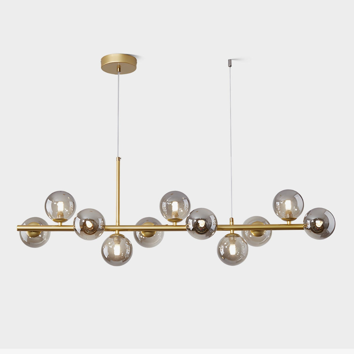 Smoke Linear Chandelier