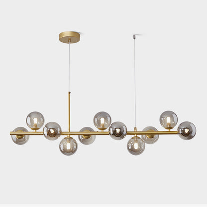 Smoke Linear Chandelier