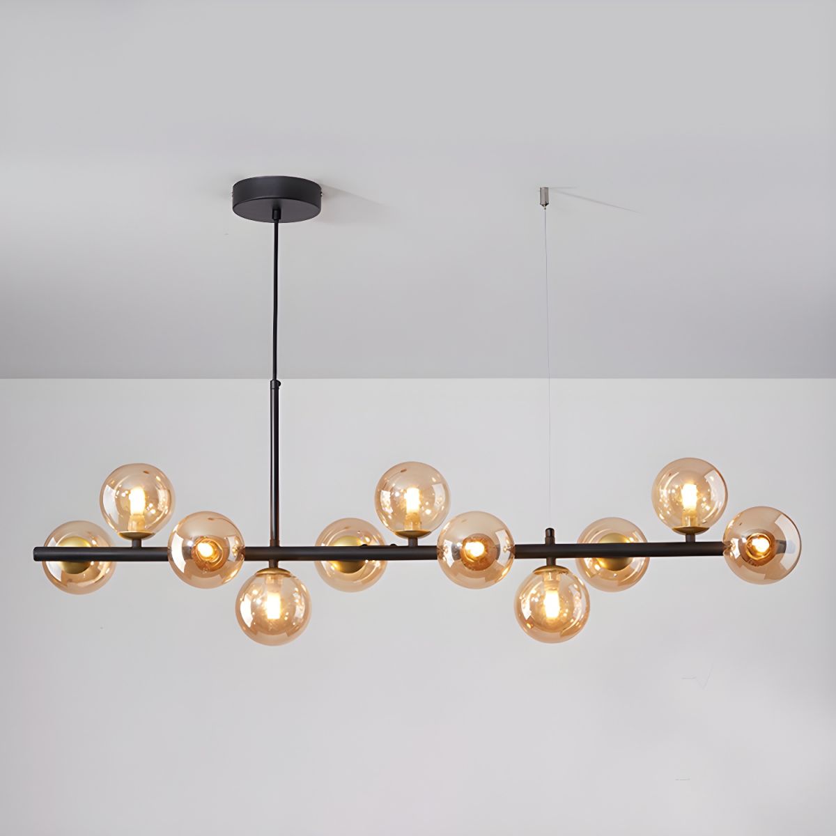 Smoke Linear Chandelier