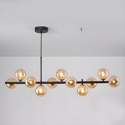 Smoke Linear Chandelier