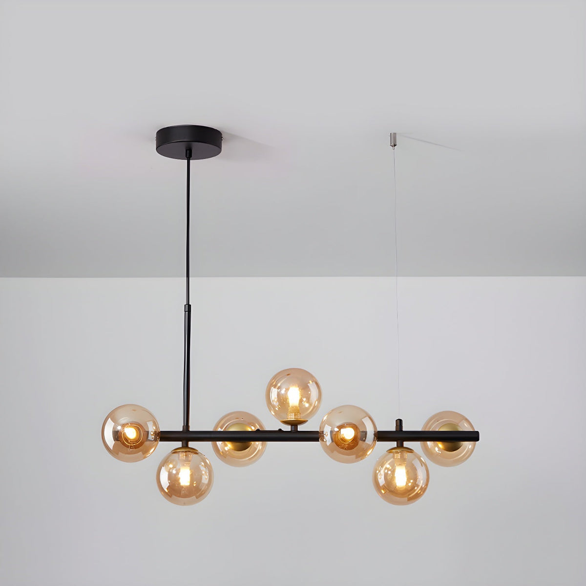 Smoke Linear Chandelier