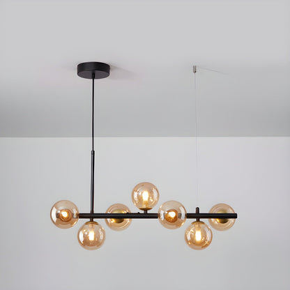 Smoke Linear Chandelier
