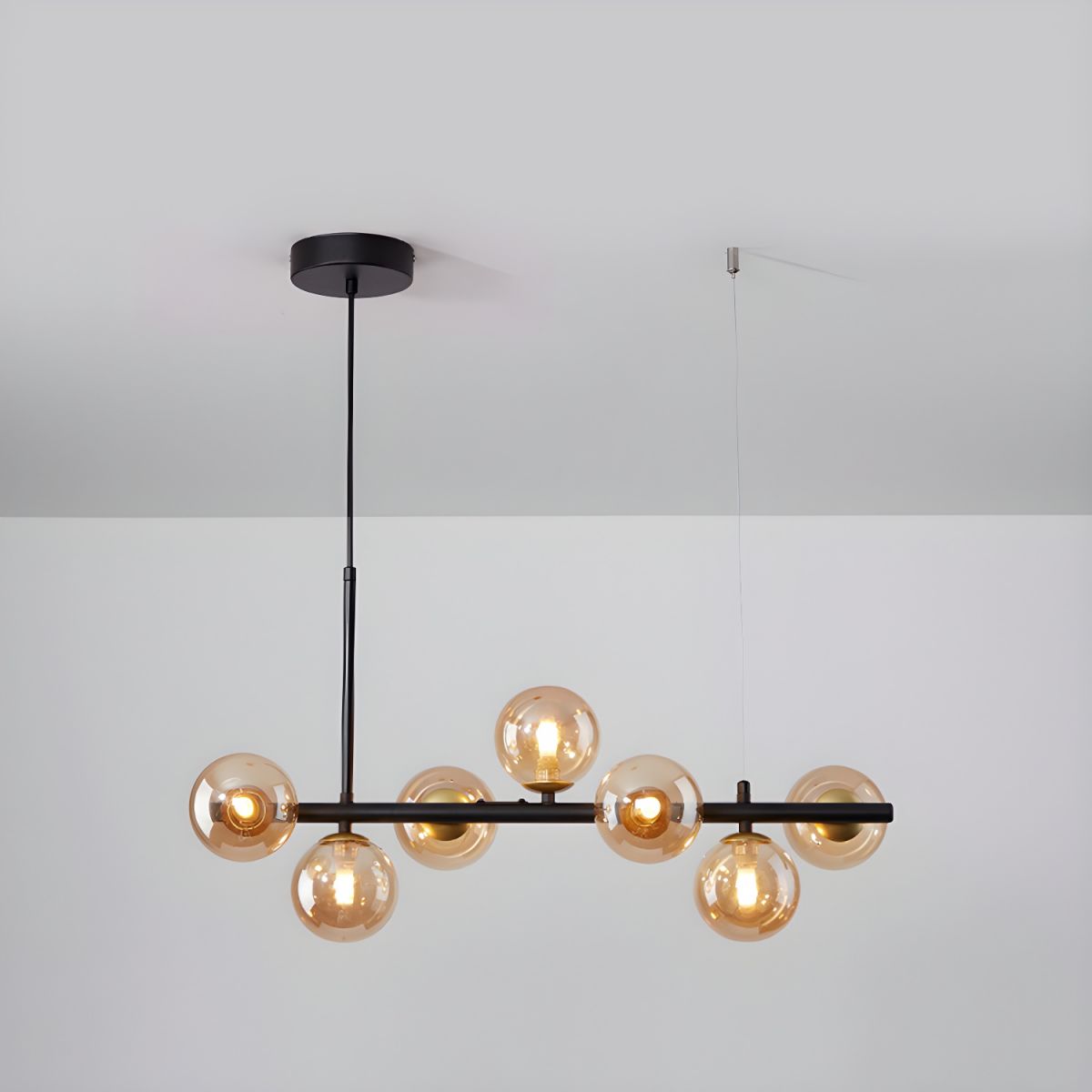 Smoke Linear Chandelier