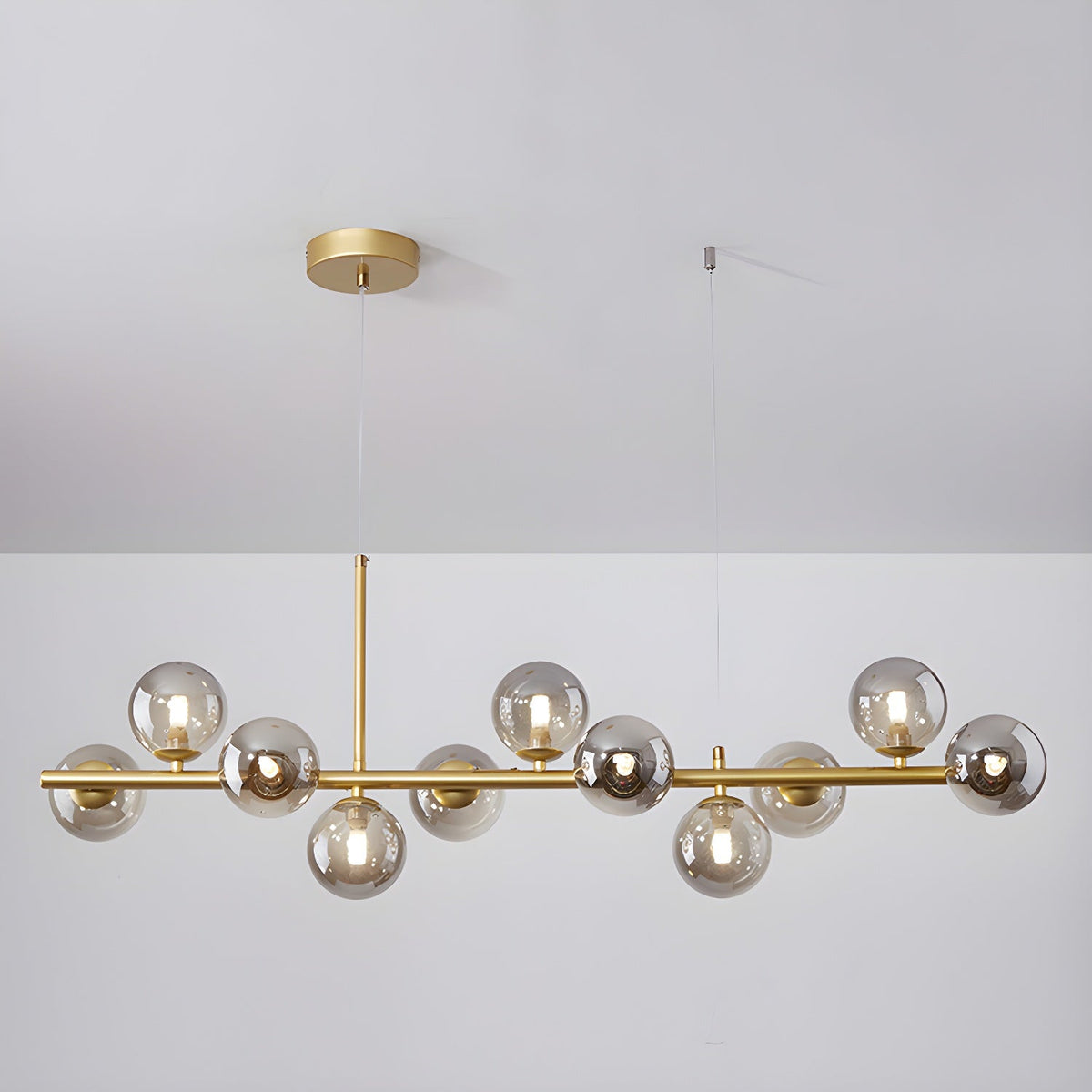 Smoke Linear Chandelier