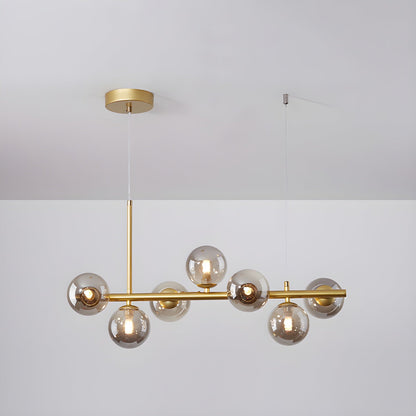 Smoke Linear Chandelier