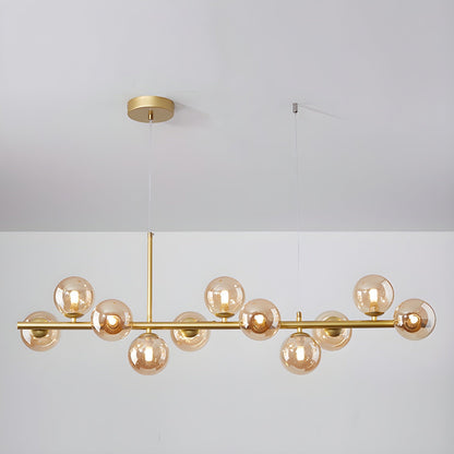 Smoke Linear Chandelier