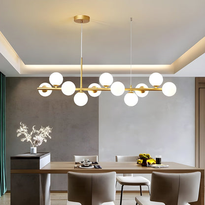 Smoke Linear Chandelier