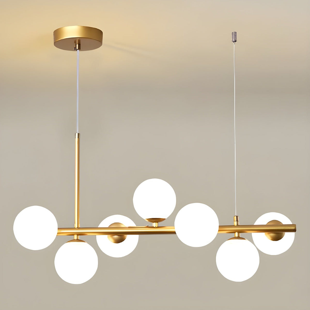 Smoke Linear Chandelier