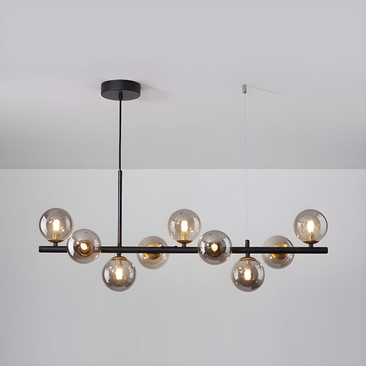 Smoke Linear Chandelier
