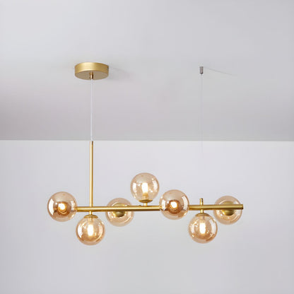 Smoke Linear Chandelier