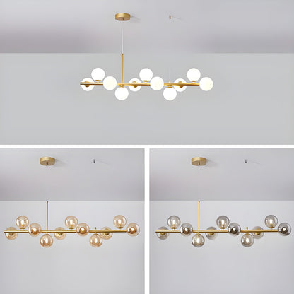 Smoke Linear Chandelier
