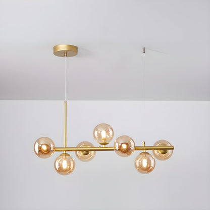 Smoke Linear Chandelier