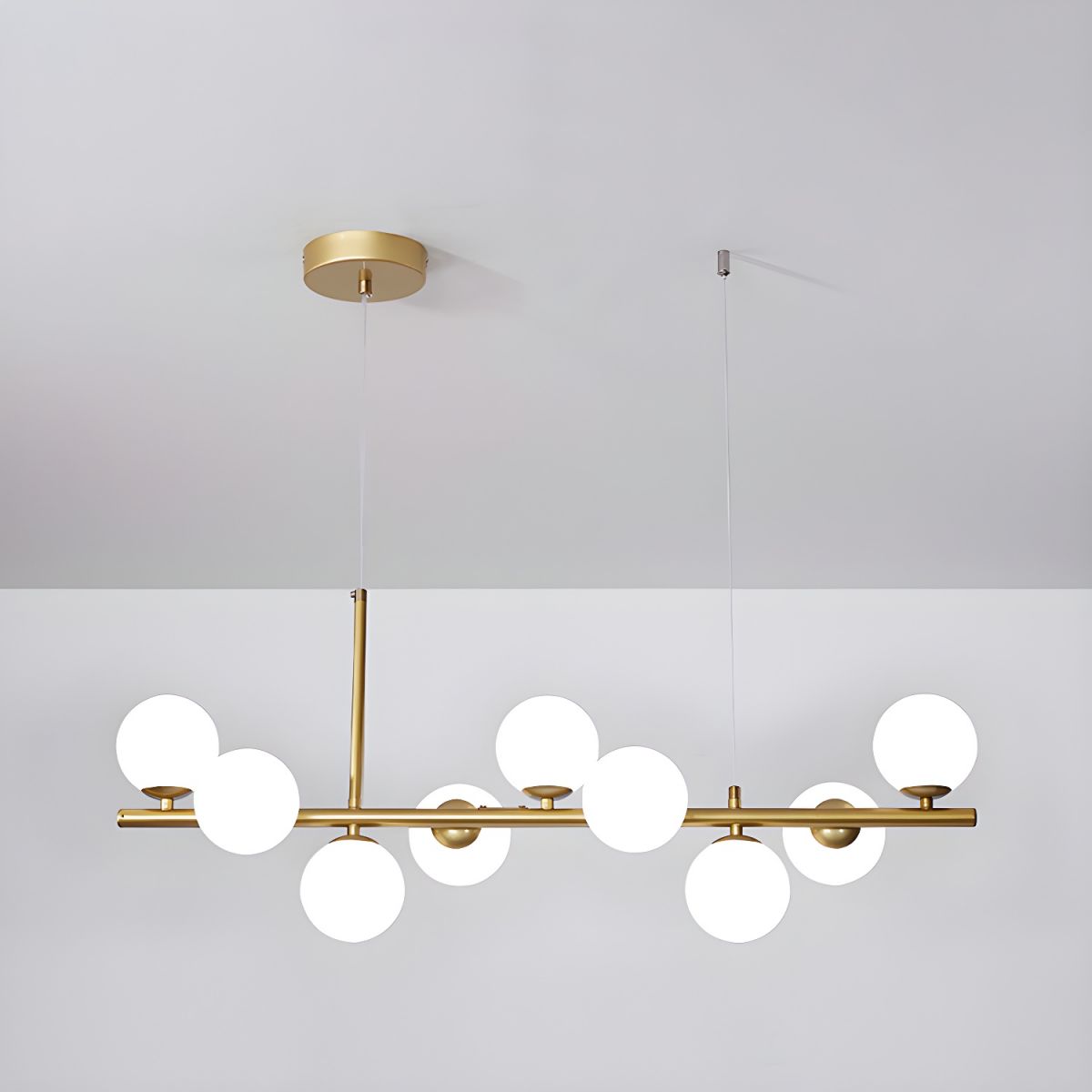 Smoke Linear Chandelier