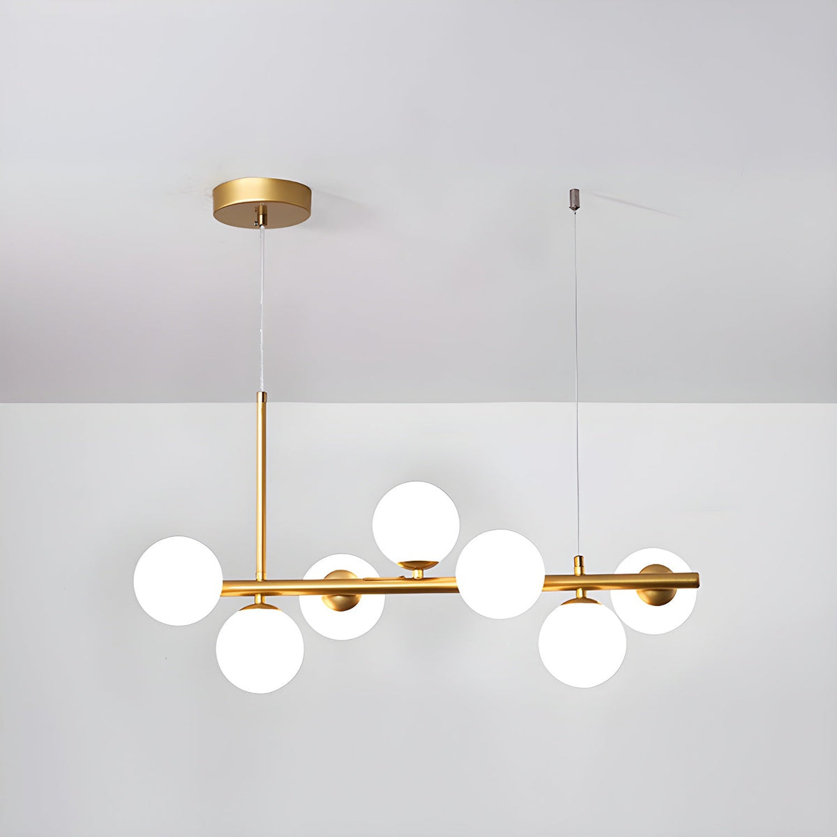 Smoke Linear Chandelier