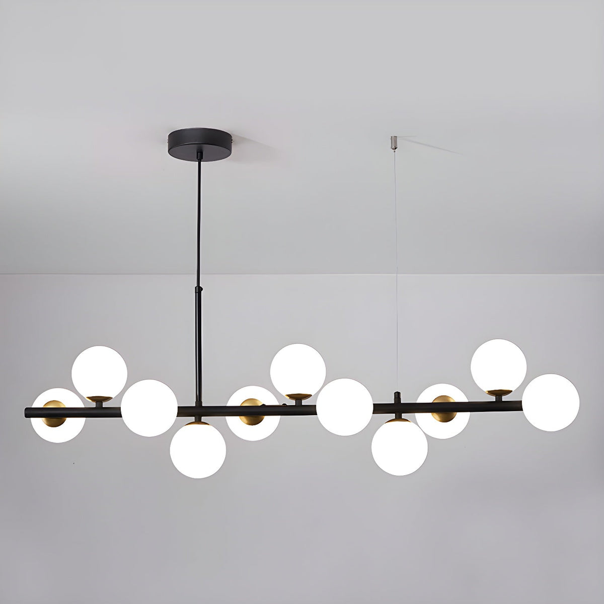 Smoke Linear Chandelier