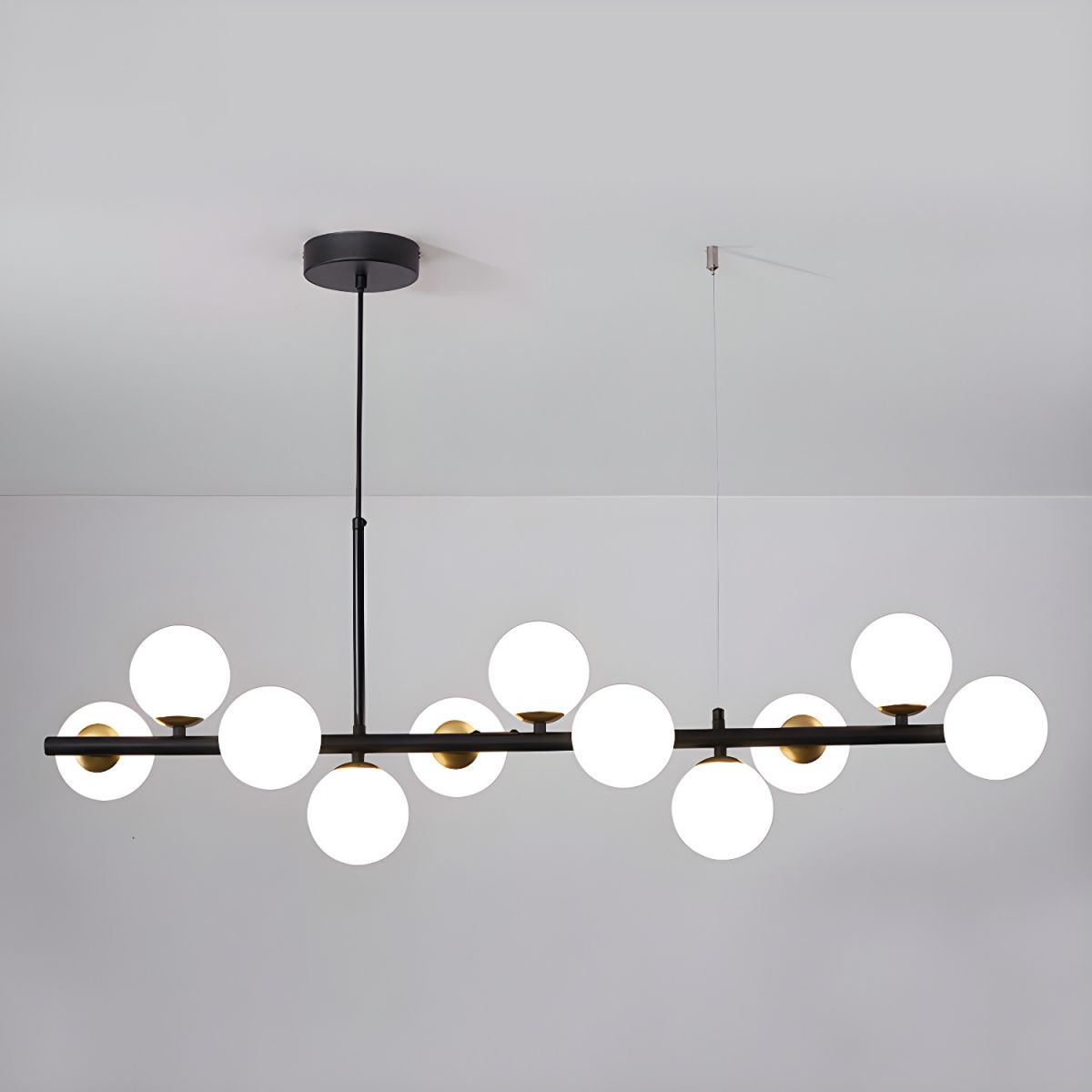 Smoke Linear Chandelier