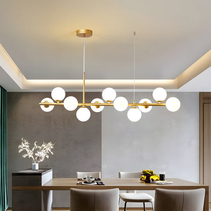 Smoke Linear Chandelier