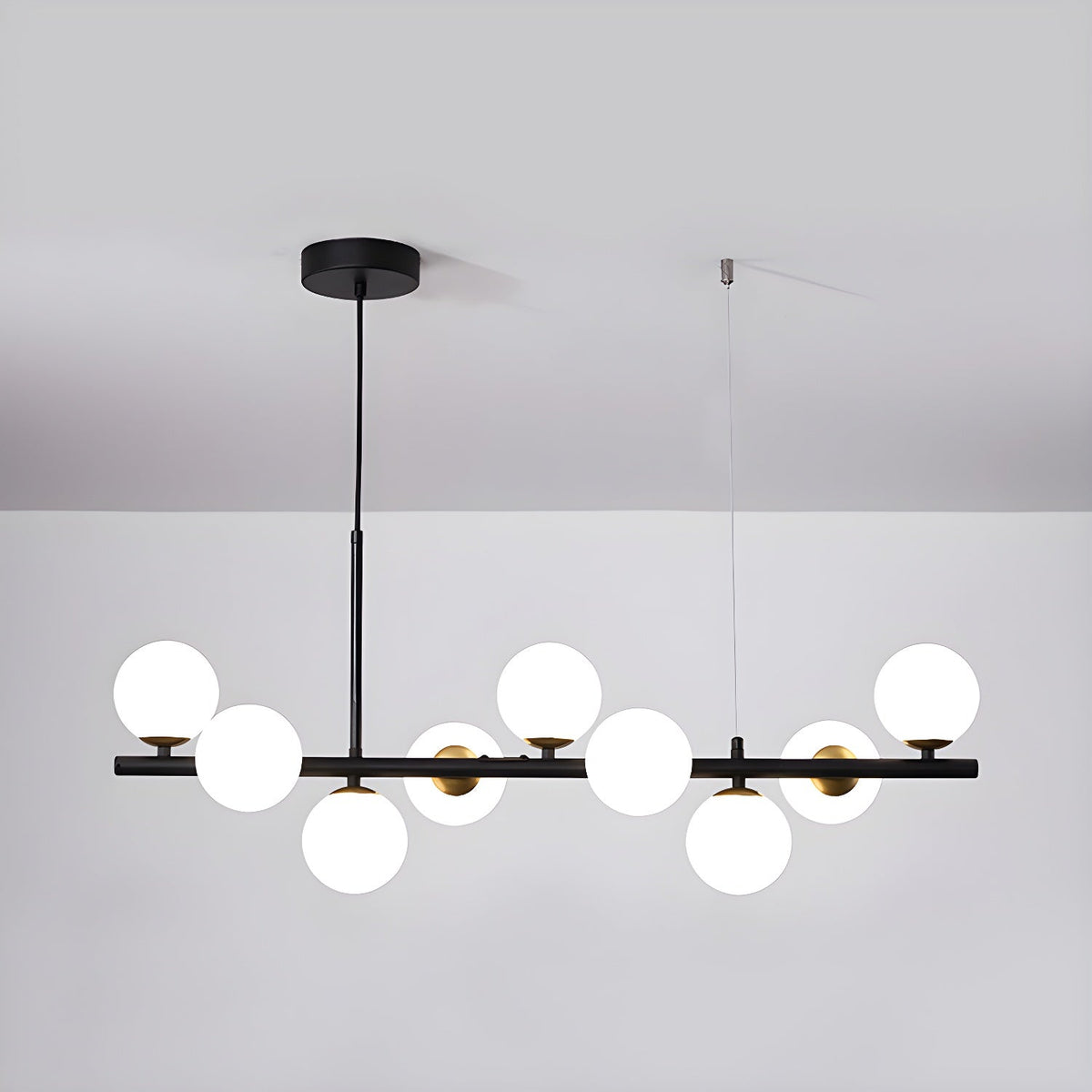 Smoke Linear Chandelier