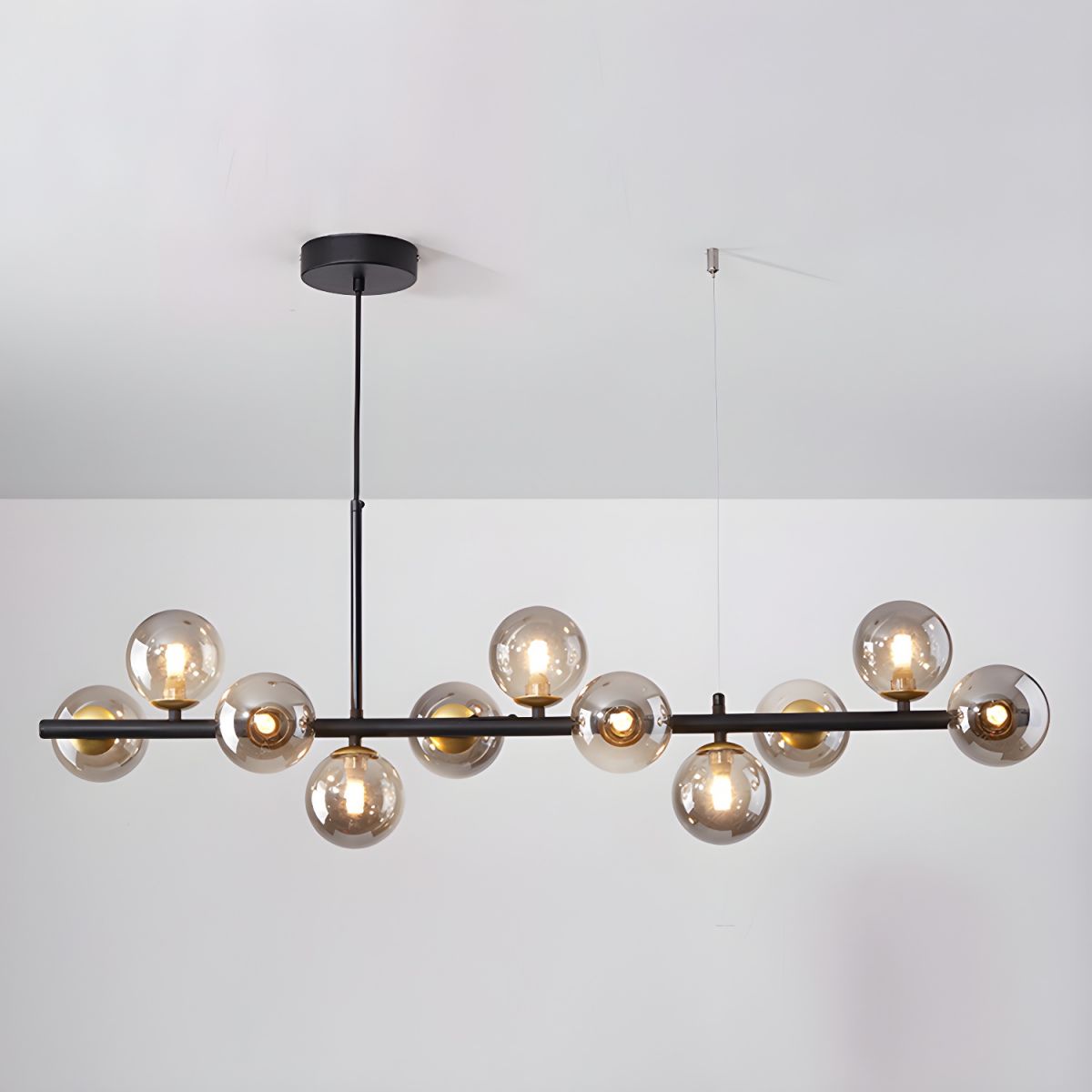 Smoke Linear Chandelier