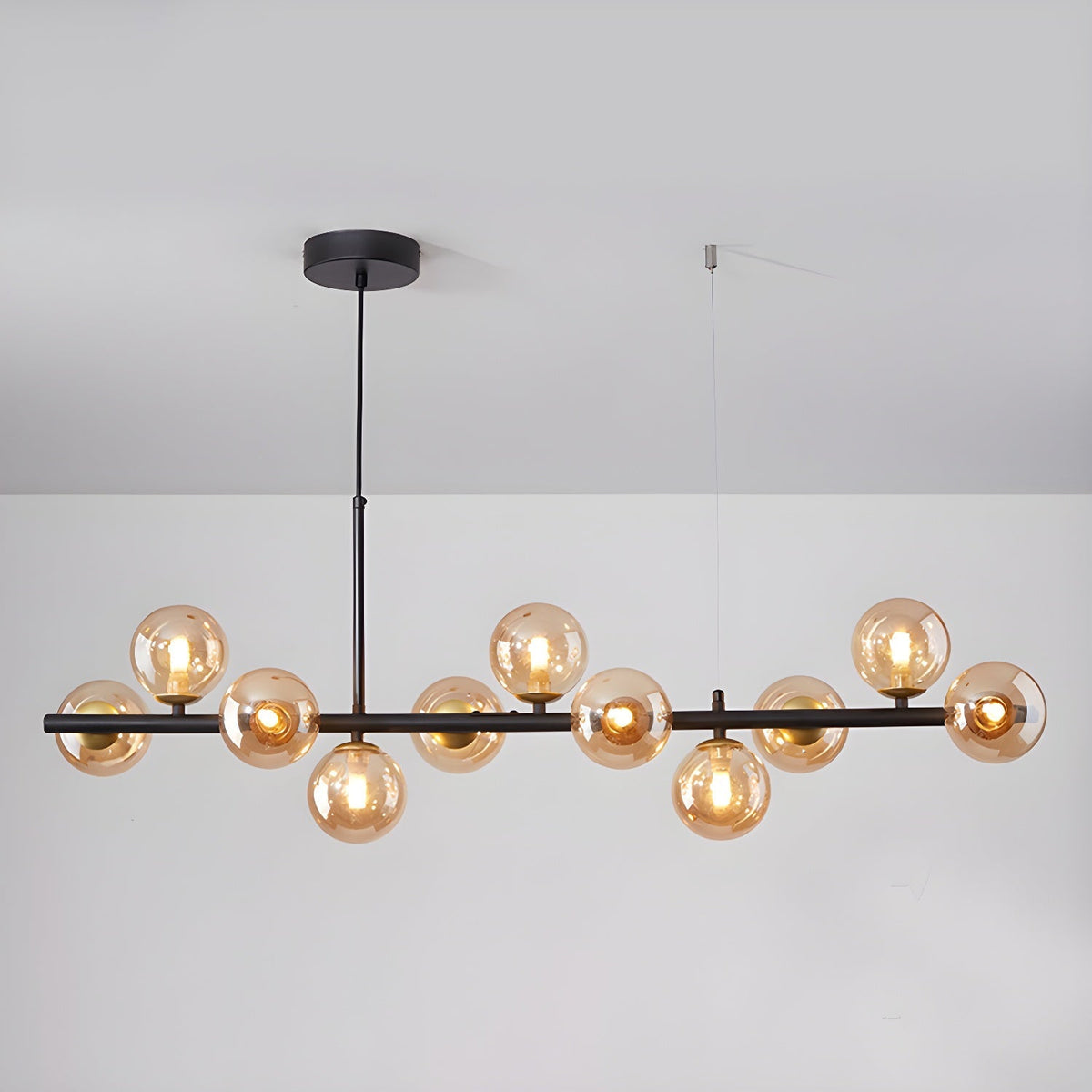 Smoke Linear Chandelier