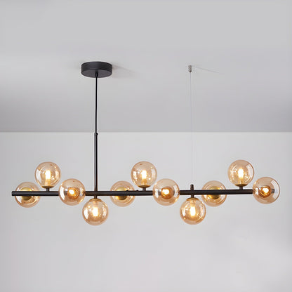 Smoke Linear Chandelier