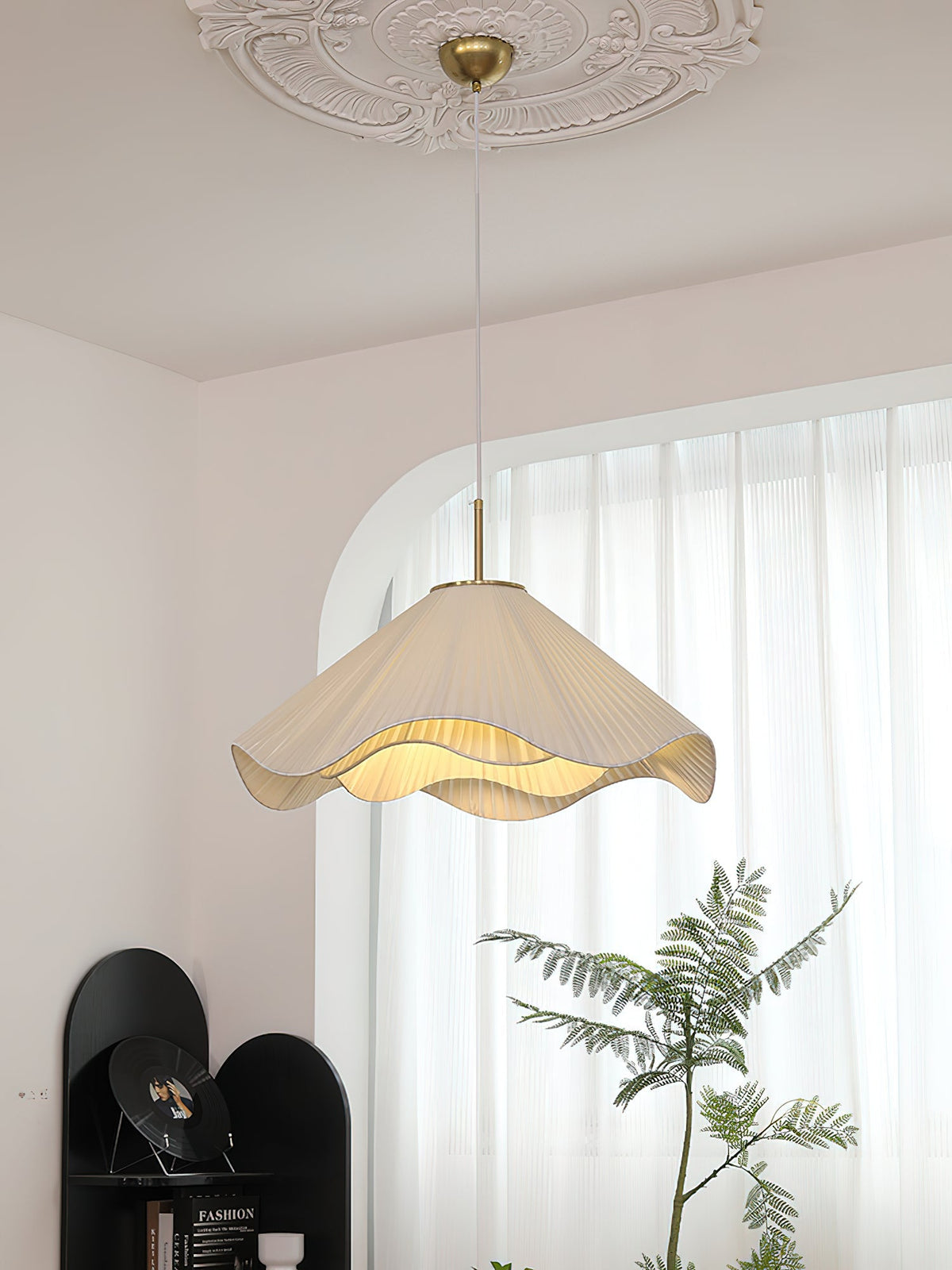 Fold Fabric Pendant Light