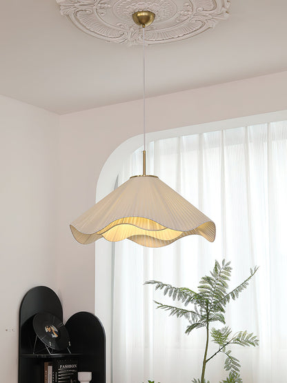Fold Fabric Pendant Light