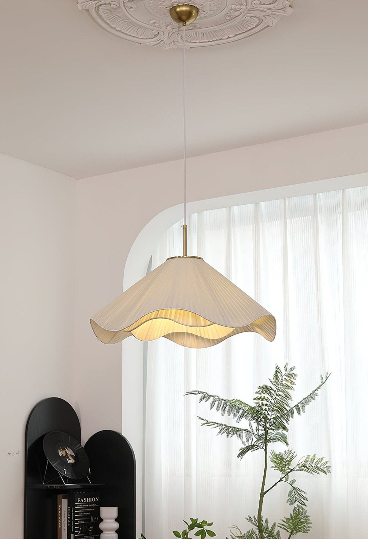 Fold Fabric Pendant Light